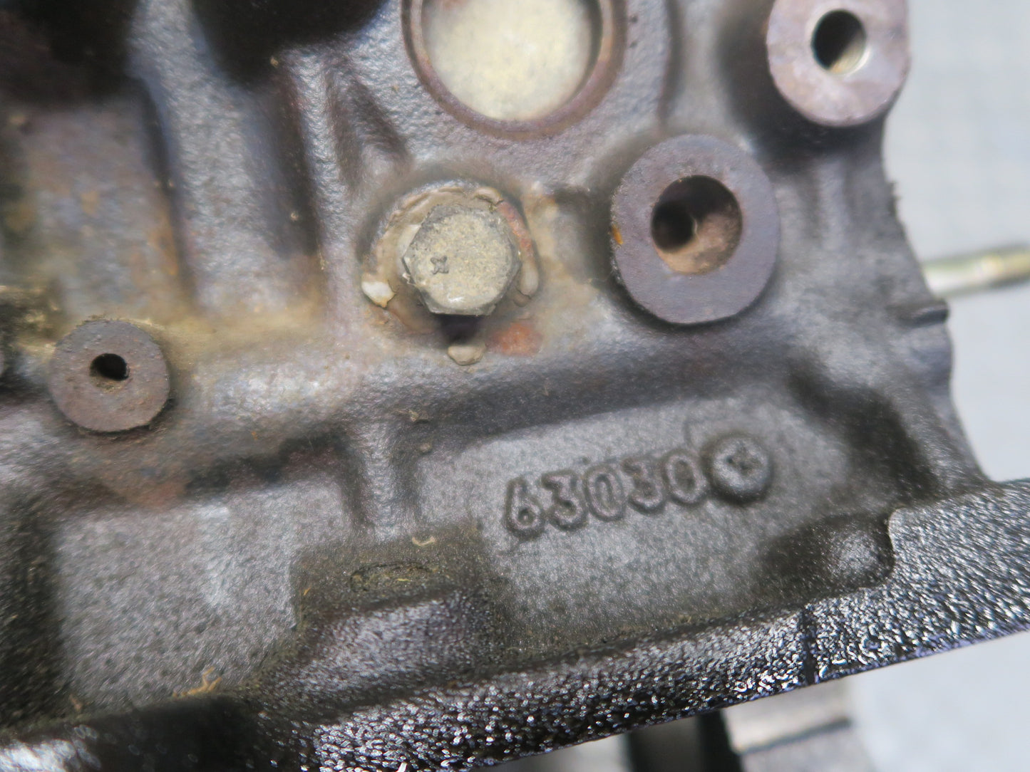 84-87 Nissan Z31 300ZX VG30ET Turbo M/T Engine Motor Block w Oil Tube 60K OEM