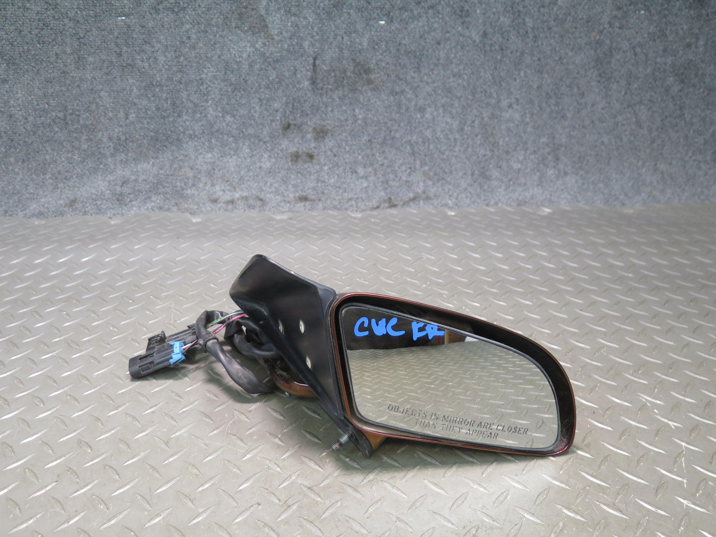 88-96 Chevrolet Corvette C4 Right Door Heated Side View Power Mirror OEM