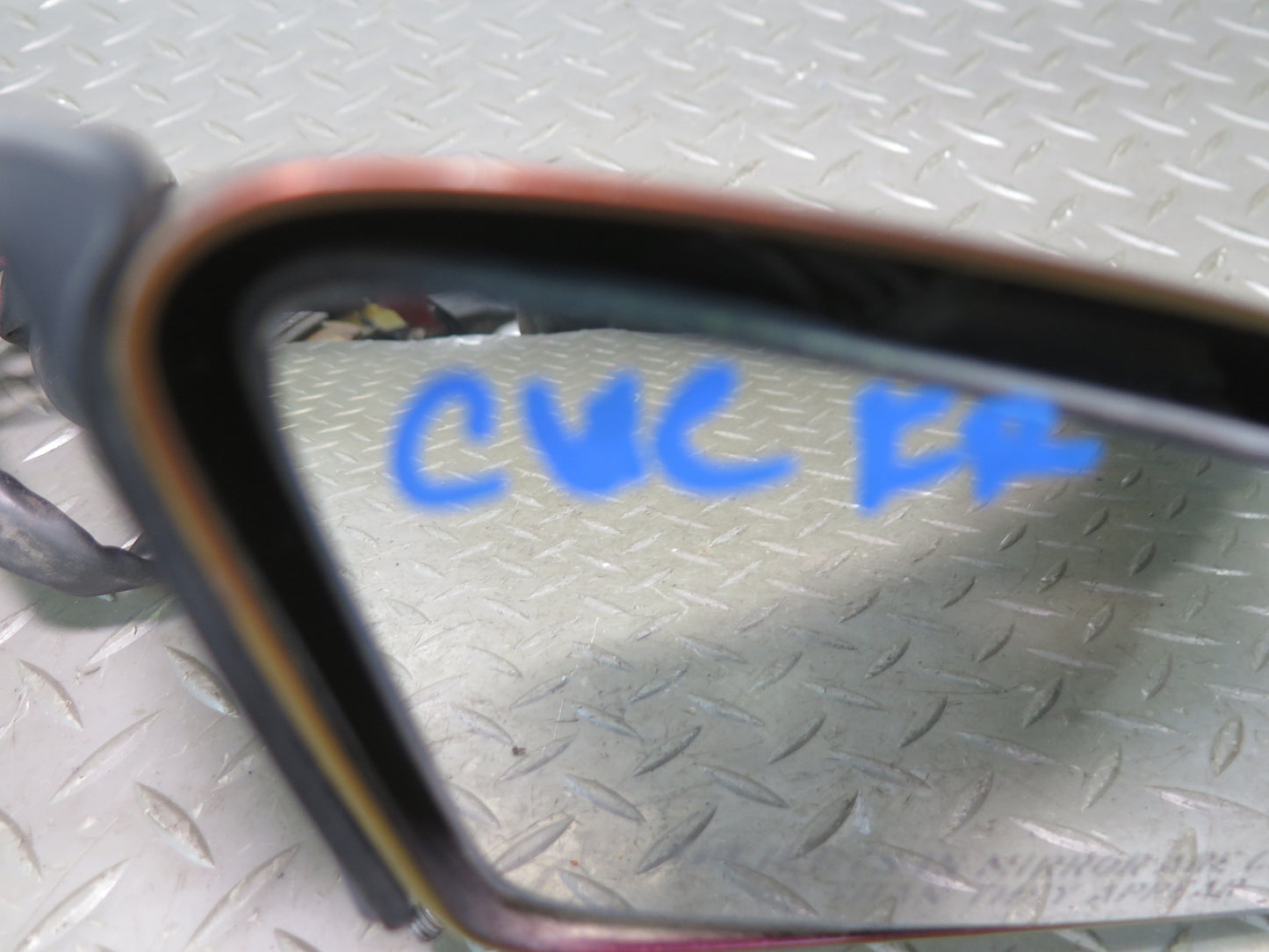 88-96 Chevrolet Corvette C4 Right Door Heated Side View Power Mirror OEM