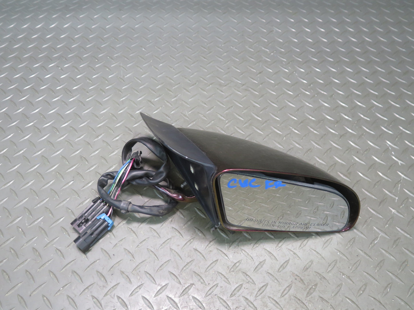 88-96 Chevrolet Corvette C4 Right Door Heated Side View Power Mirror OEM