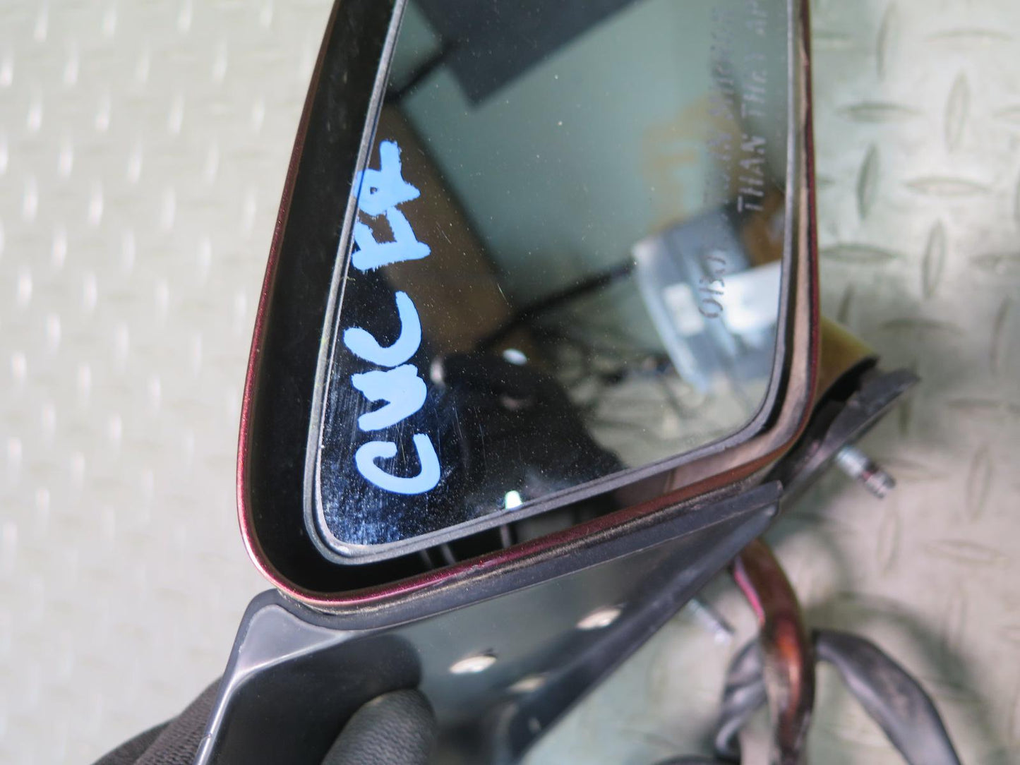 88-96 Chevrolet Corvette C4 Right Door Heated Side View Power Mirror OEM