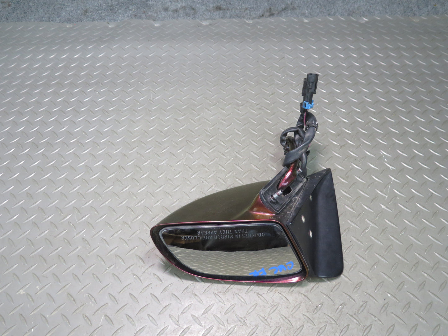 88-96 Chevrolet Corvette C4 Right Door Heated Side View Power Mirror OEM