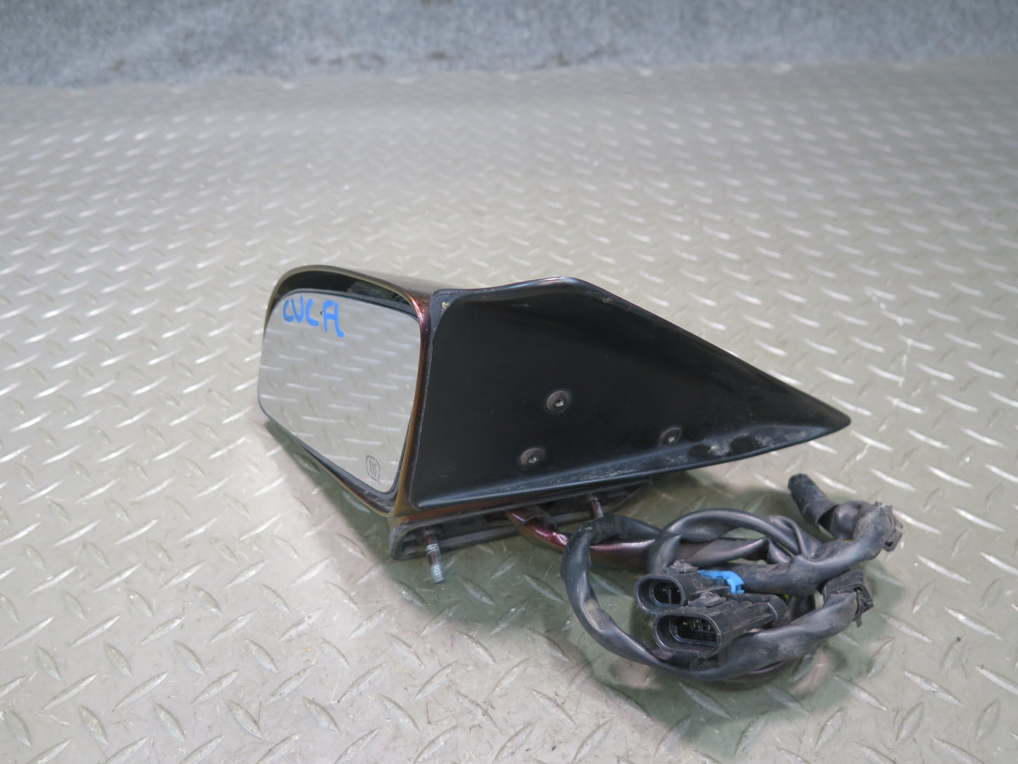 88-96 Chevrolet Corvette C4 Left Door Heated Side View Power Mirror OEM