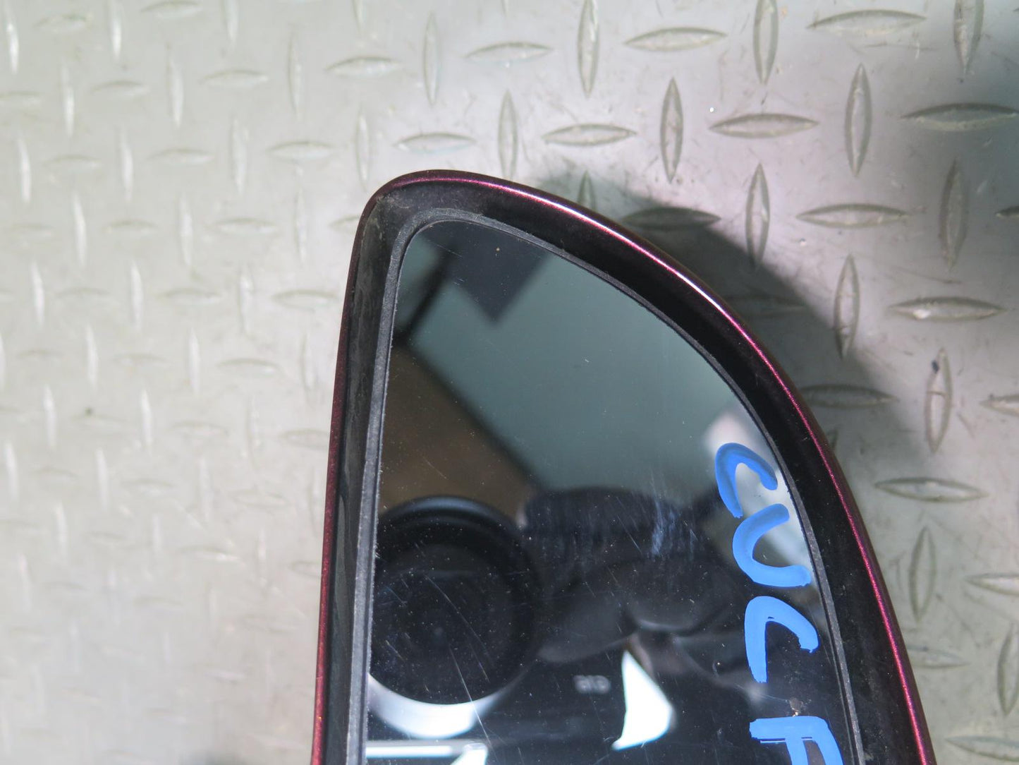 88-96 Chevrolet Corvette C4 Left Door Heated Side View Power Mirror OEM
