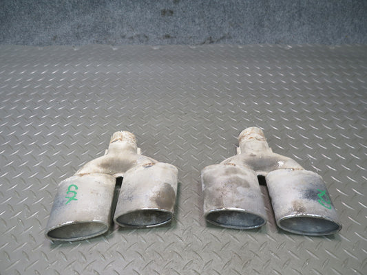 2004-2008 Cadillac XLR 4.6L V8 Rear Left & Right Exhaust Muffler Tip Set of 2