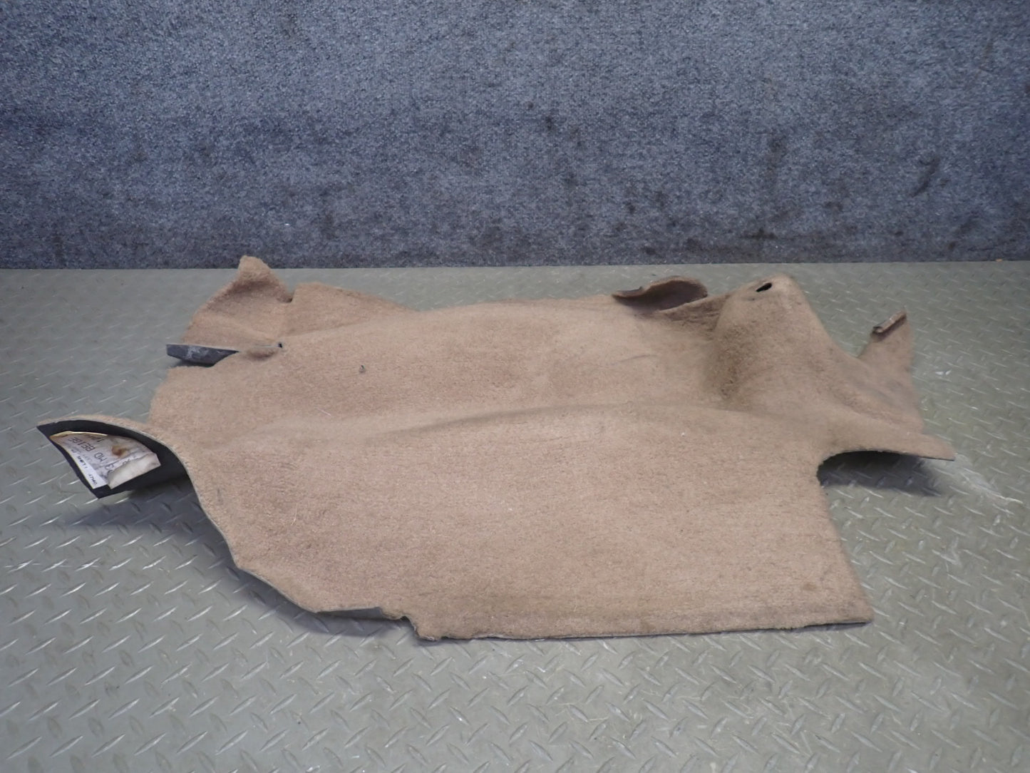 91-94 Chevrolet Corvette C4 Convert Left & Right Trunk Carpet Trim Cover Set OEM