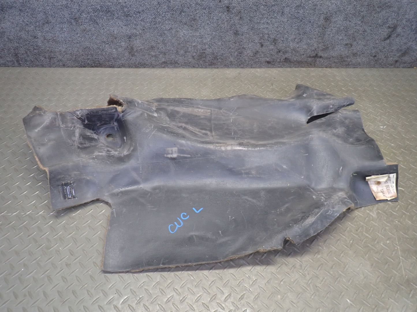 91-94 Chevrolet Corvette C4 Convert Left & Right Trunk Carpet Trim Cover Set OEM
