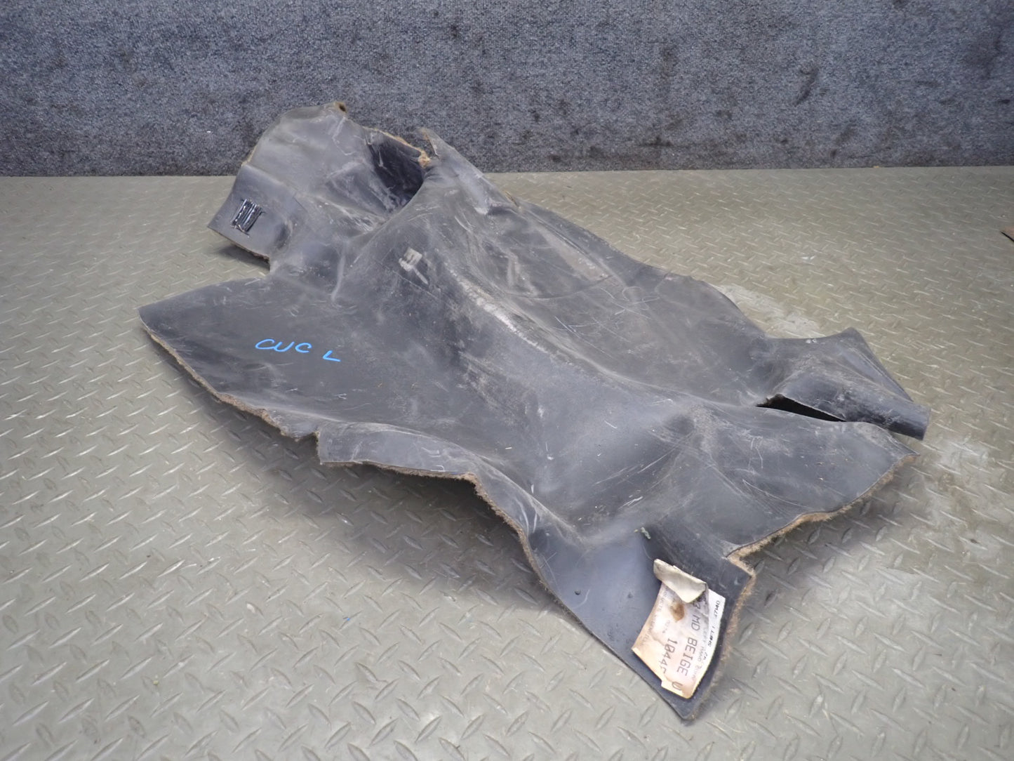 91-94 Chevrolet Corvette C4 Convert Left & Right Trunk Carpet Trim Cover Set OEM