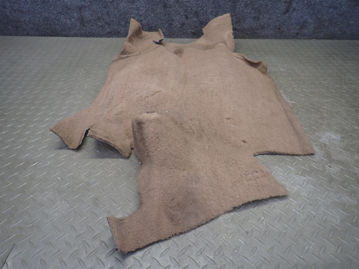 91-94 Chevrolet Corvette C4 Convert Left & Right Trunk Carpet Trim Cover Set OEM
