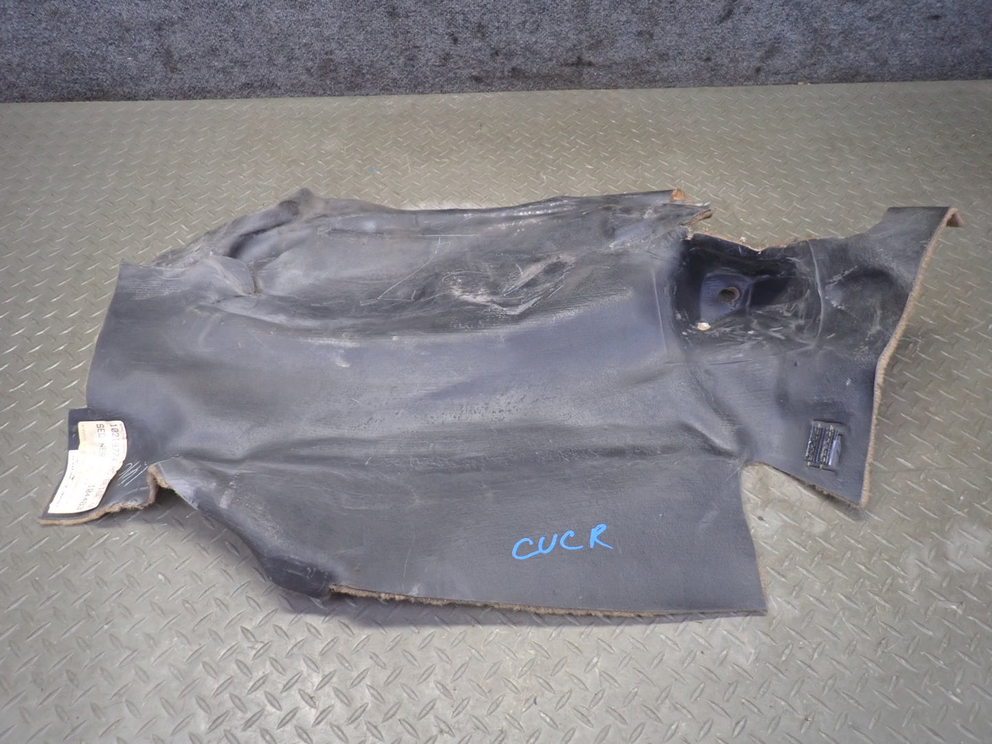 91-94 Chevrolet Corvette C4 Convert Left & Right Trunk Carpet Trim Cover Set OEM
