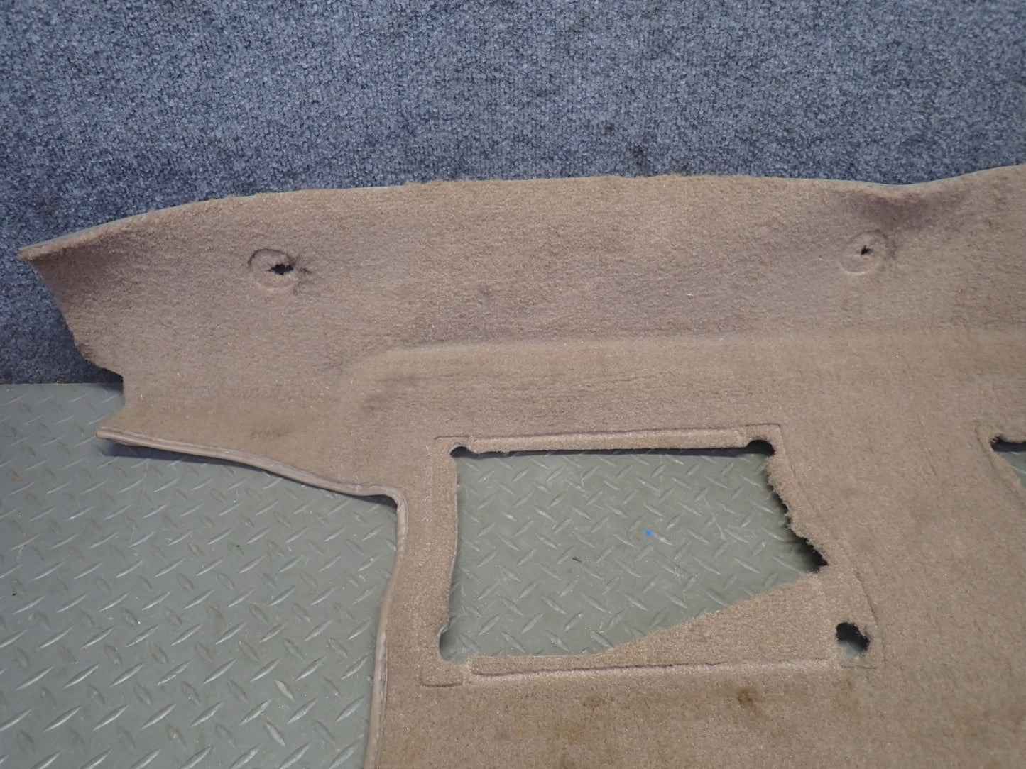 1993 Chevrolet Corvette C4 Convert Rear Trunk Carpet w Speaker Grille Set OEM
