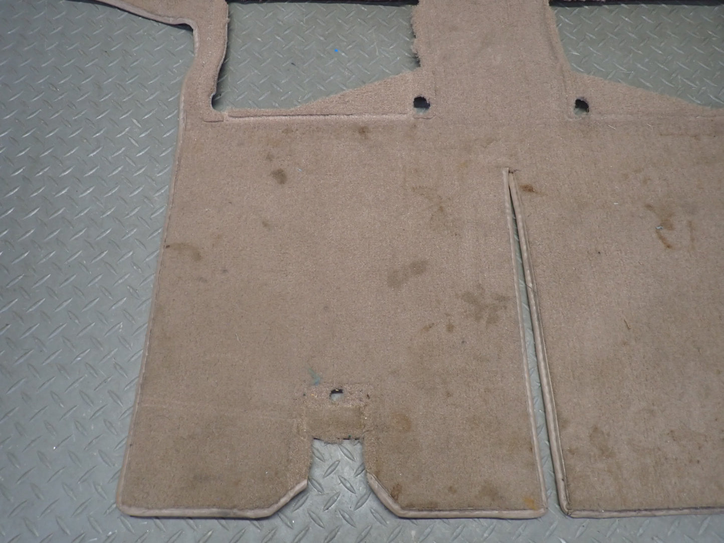 1993 Chevrolet Corvette C4 Convert Rear Trunk Carpet w Speaker Grille Set OEM