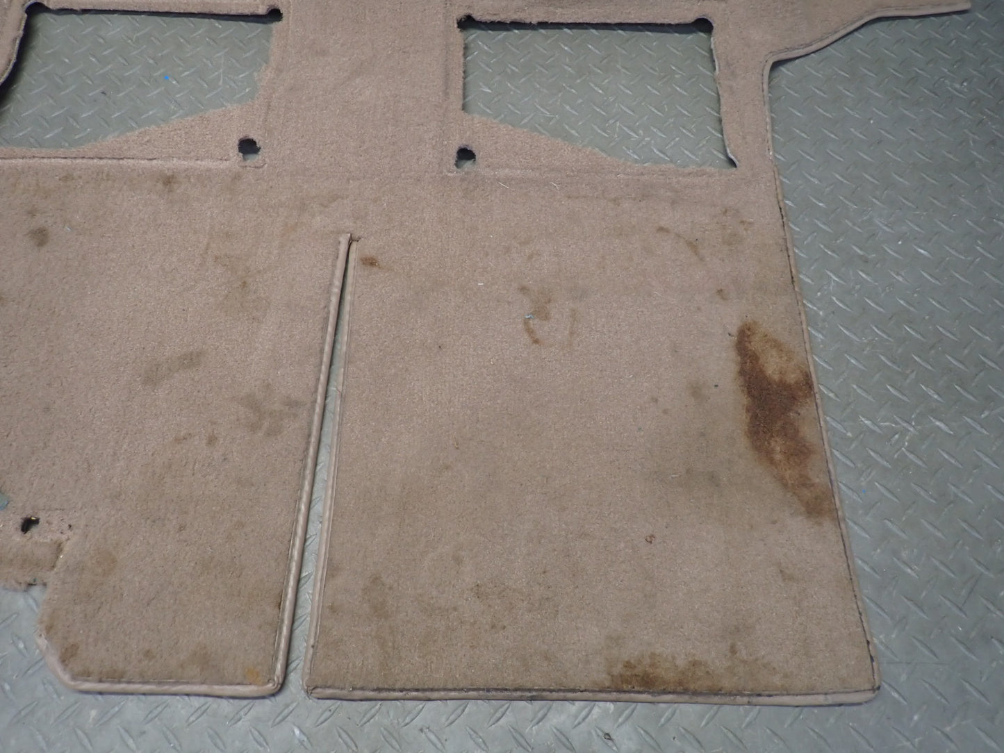 1993 Chevrolet Corvette C4 Convert Rear Trunk Carpet w Speaker Grille Set OEM