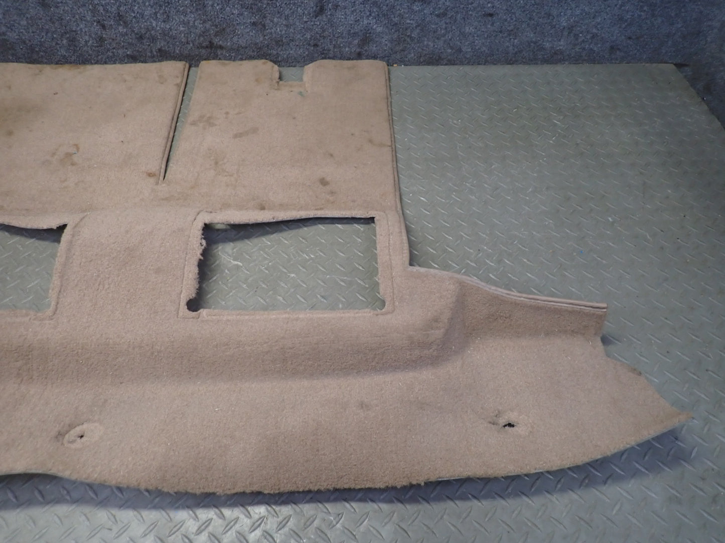 1993 Chevrolet Corvette C4 Convert Rear Trunk Carpet w Speaker Grille Set OEM