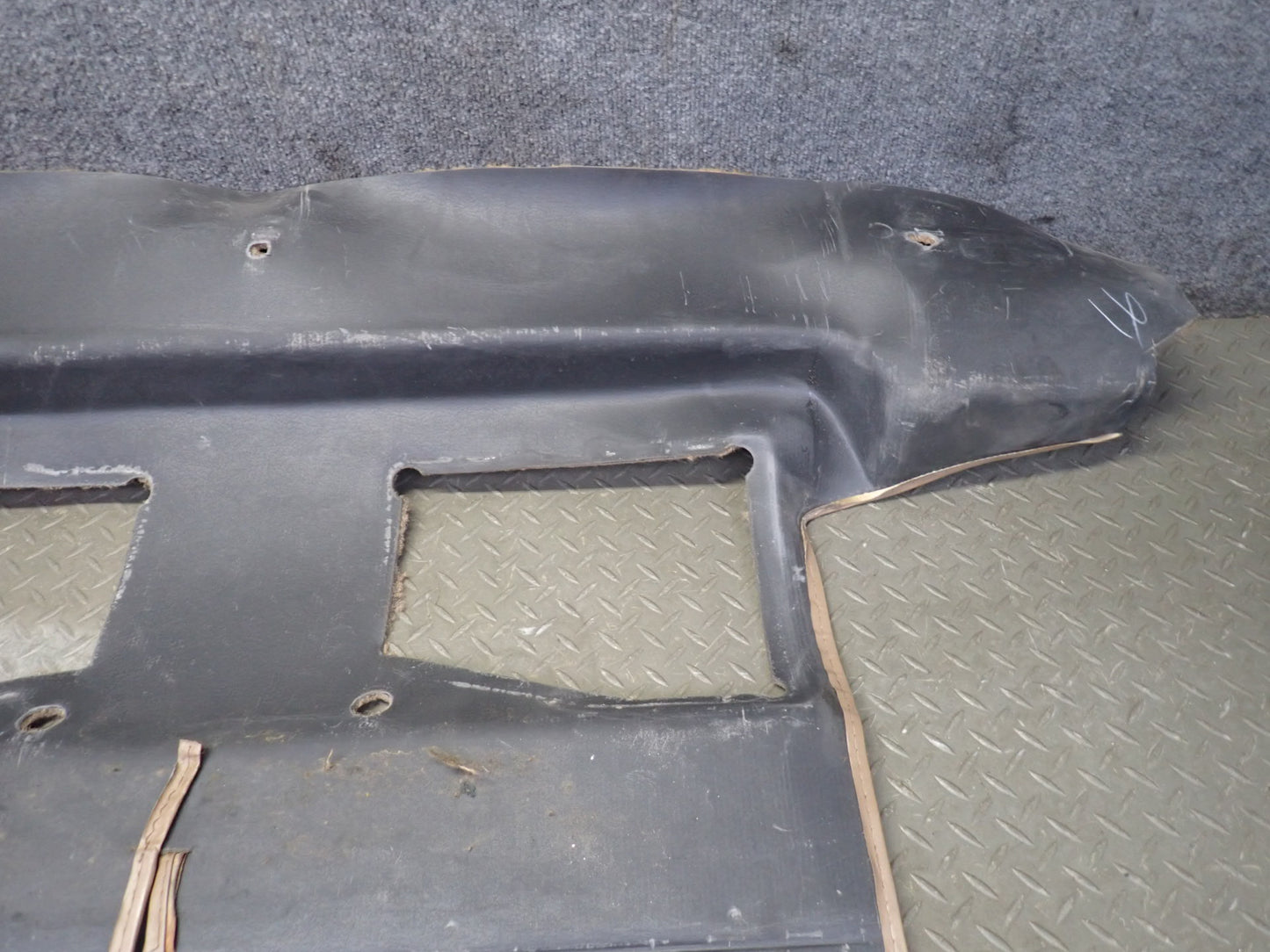 1993 Chevrolet Corvette C4 Convert Rear Trunk Carpet w Speaker Grille Set OEM