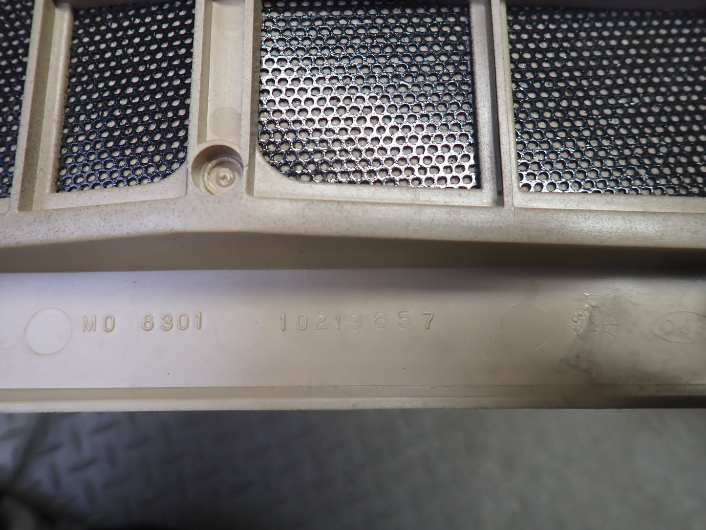 1993 Chevrolet Corvette C4 Convert Rear Trunk Carpet w Speaker Grille Set OEM