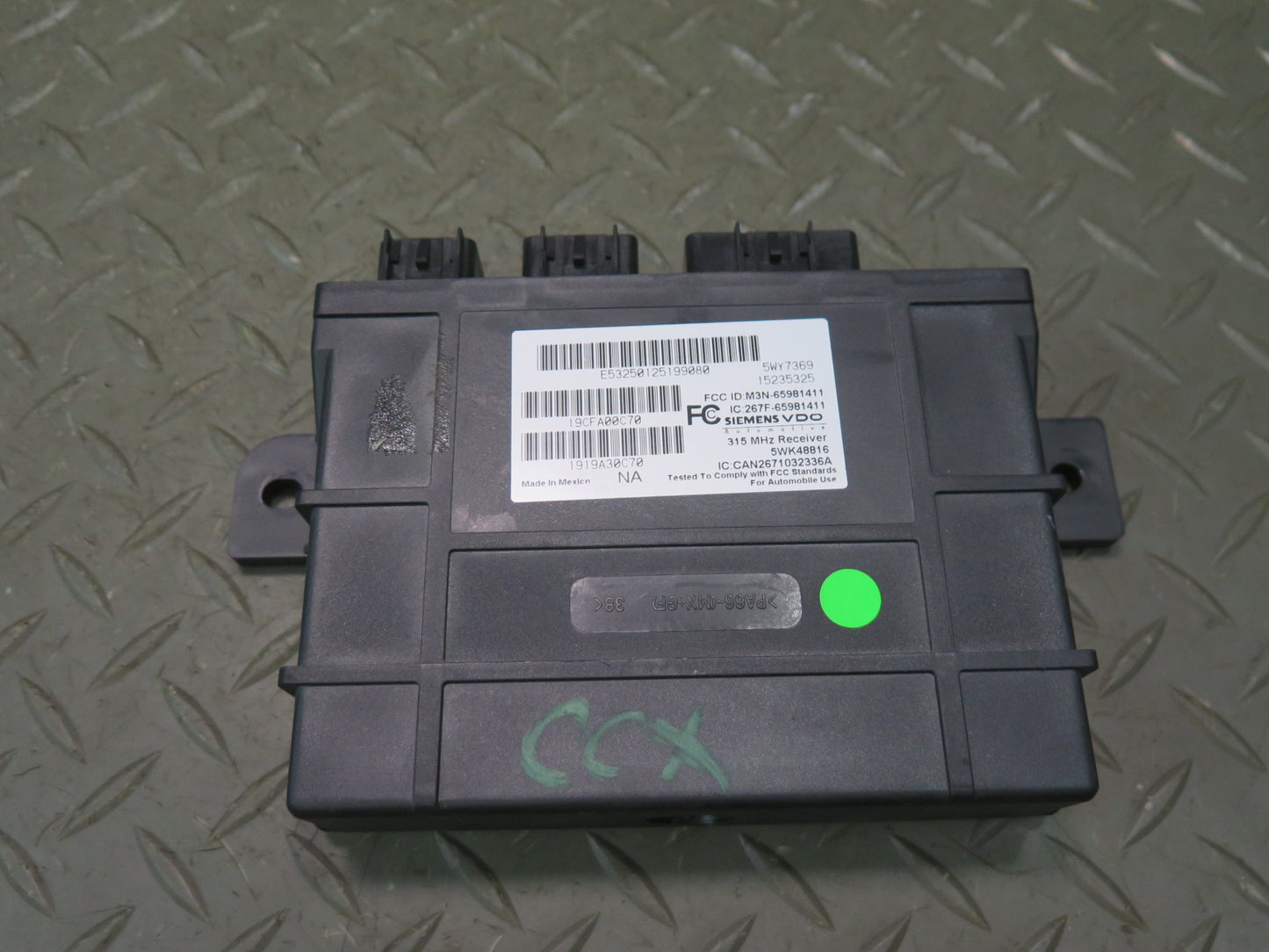2004-2007 Cadillac XLR Anti Theft Alarm Keyless Entry Door Lock Control Module