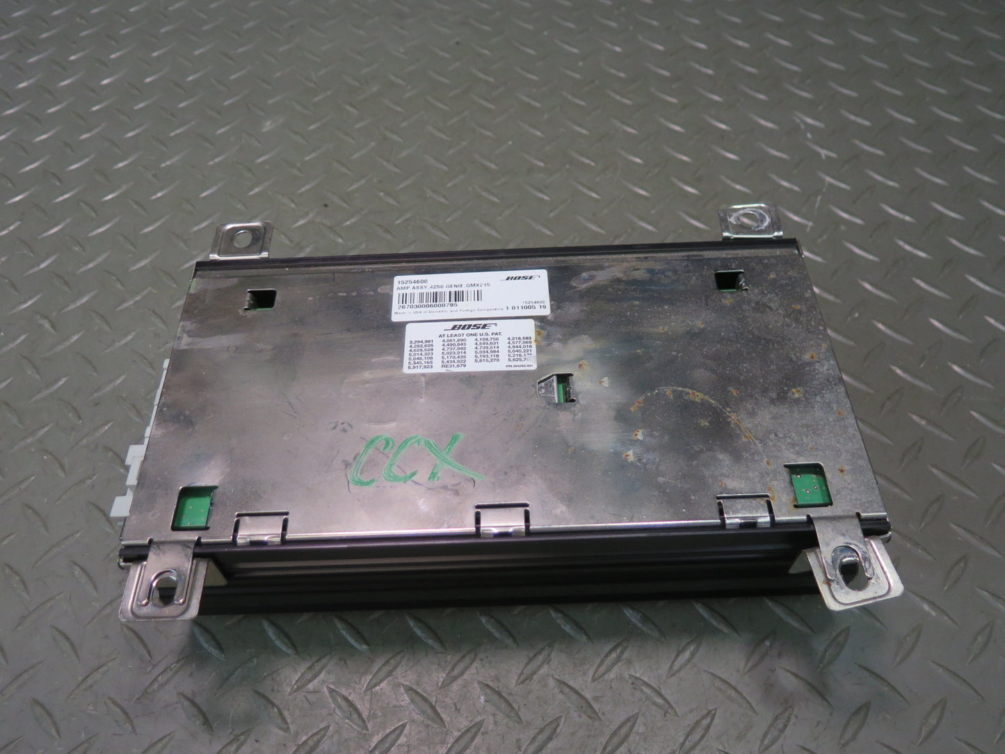 2004-2009 Cadillac XLR Bose Audio System Amplifier AMP 15254600