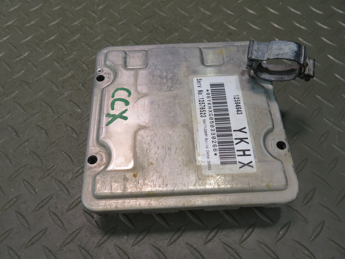 2004-2006 Cadillac XLR LH2 Engine ECU ECM Computer Control Module Unit 12594943