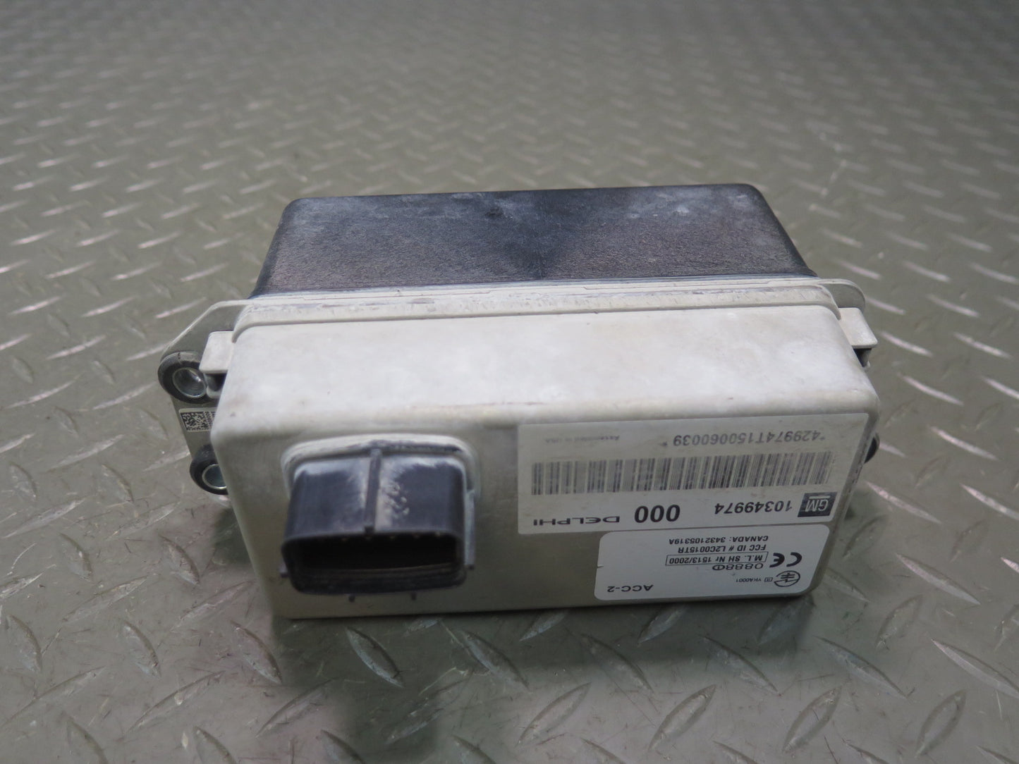 2004-2005 Cadillac XLR Adaptive Cruise Control Distance Radar Sensor Module