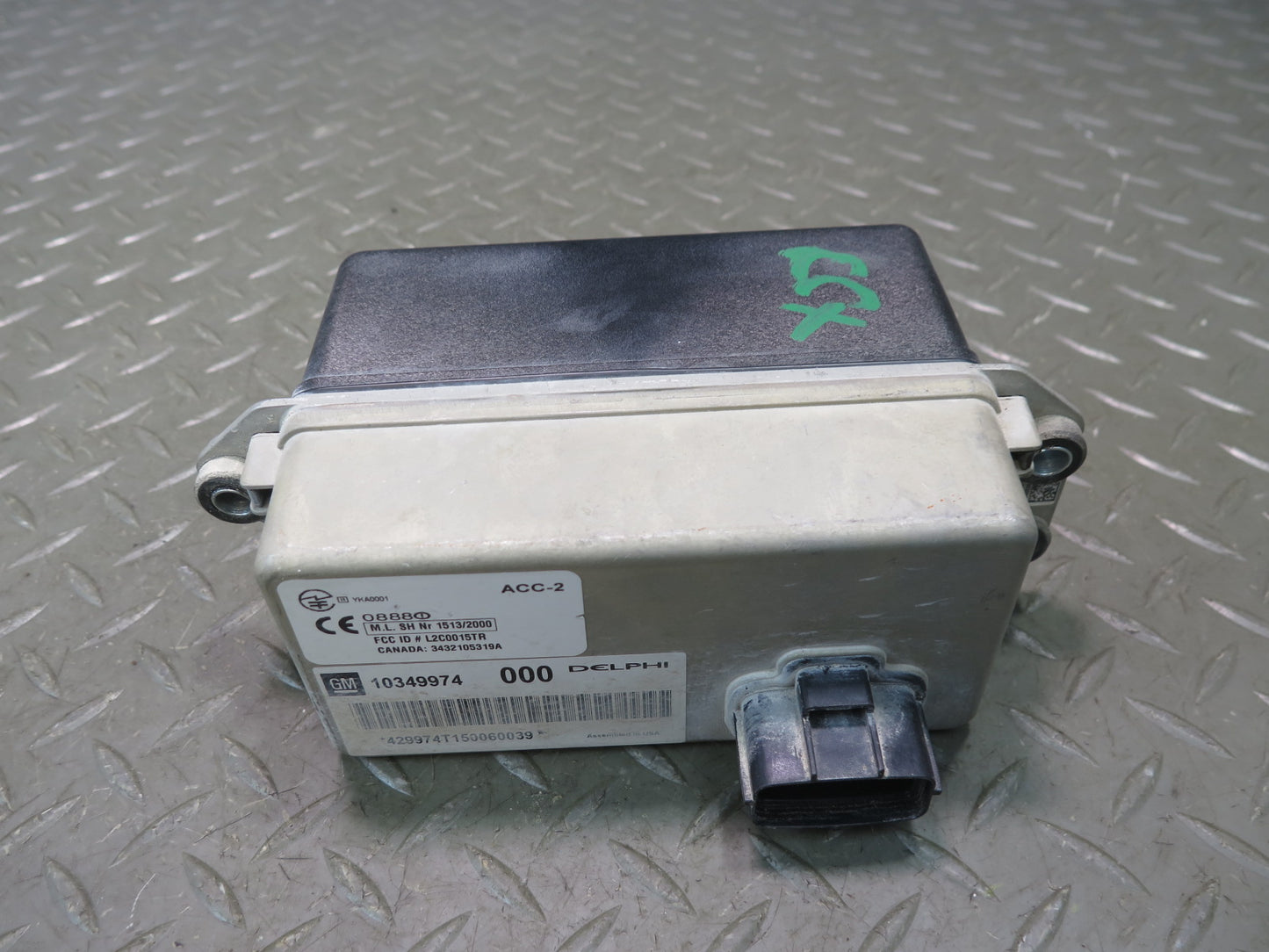 2004-2005 Cadillac XLR Adaptive Cruise Control Distance Radar Sensor Module