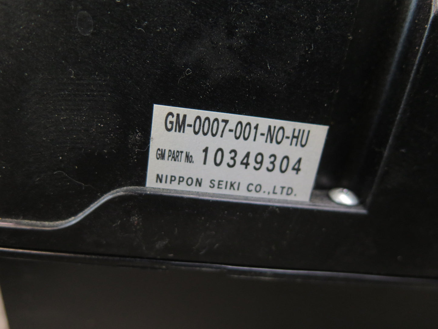 2004-2005 Cadillac XLR Dashboard HUD Head UP Display Projector 10349304