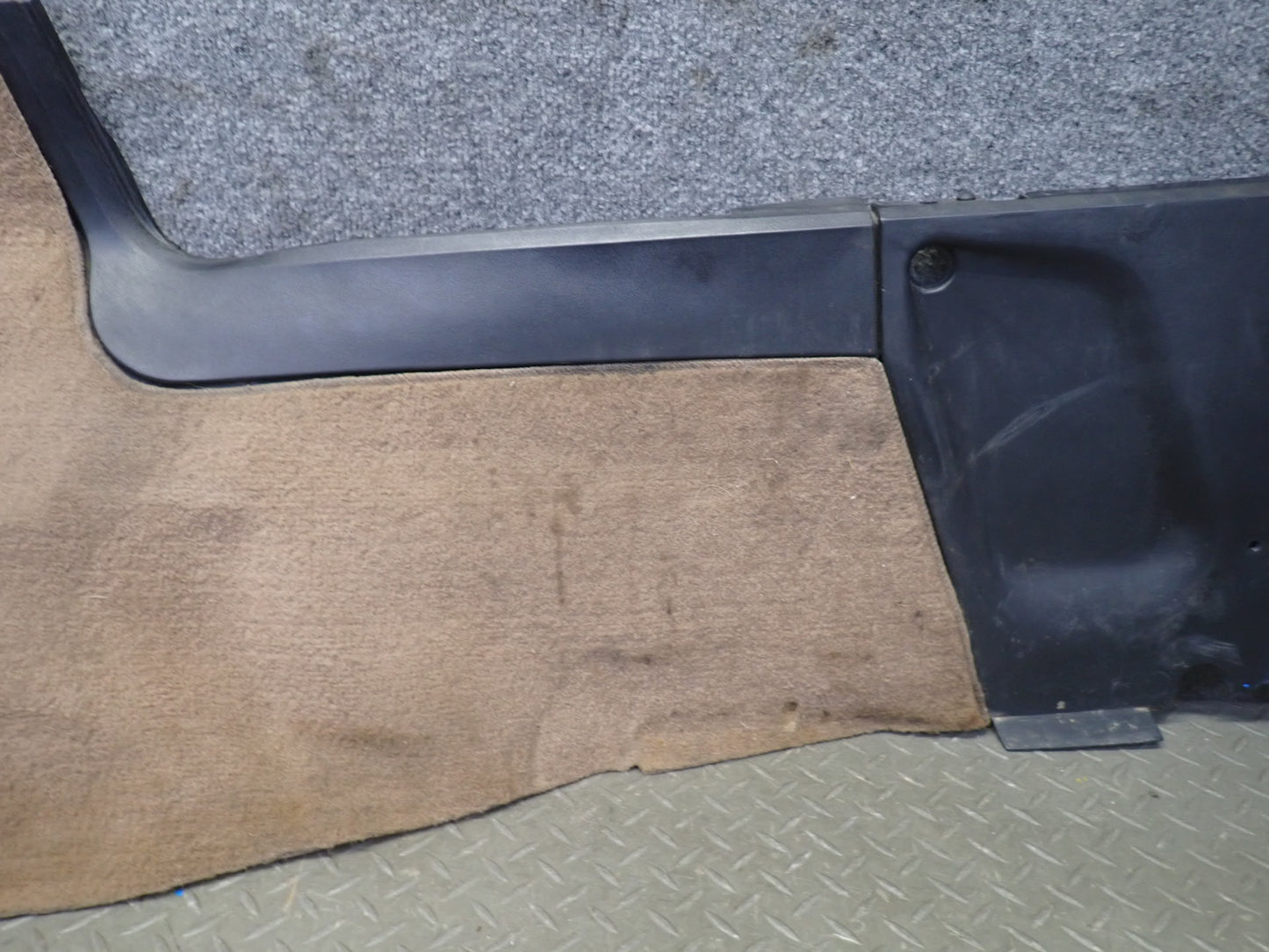 90-93 Chevrolet Corvette C4 Set of 2 Center Console Carpet Trim Cover Panel OEM
