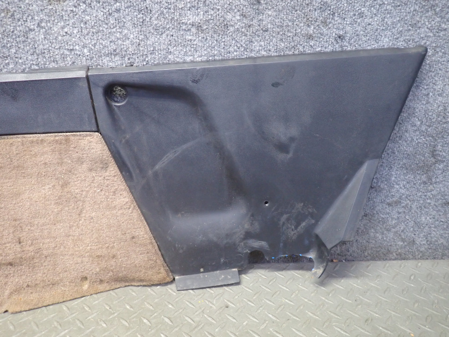 90-93 Chevrolet Corvette C4 Set of 2 Center Console Carpet Trim Cover Panel OEM