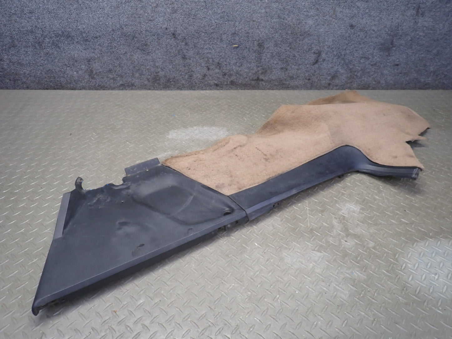 90-93 Chevrolet Corvette C4 Set of 2 Center Console Carpet Trim Cover Panel OEM