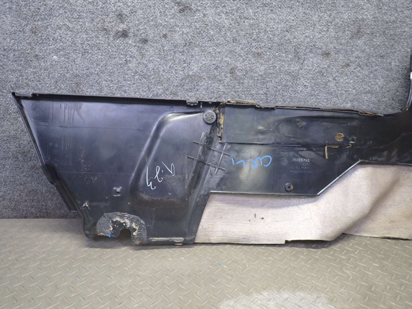 90-93 Chevrolet Corvette C4 Set of 2 Center Console Carpet Trim Cover Panel OEM