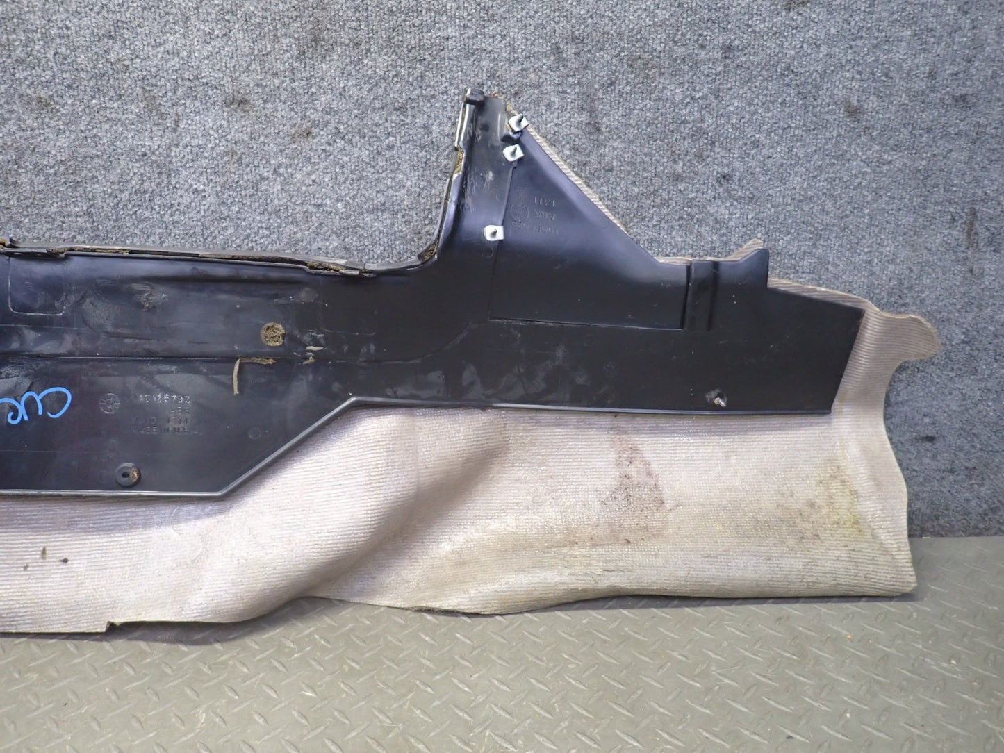 90-93 Chevrolet Corvette C4 Set of 2 Center Console Carpet Trim Cover Panel OEM