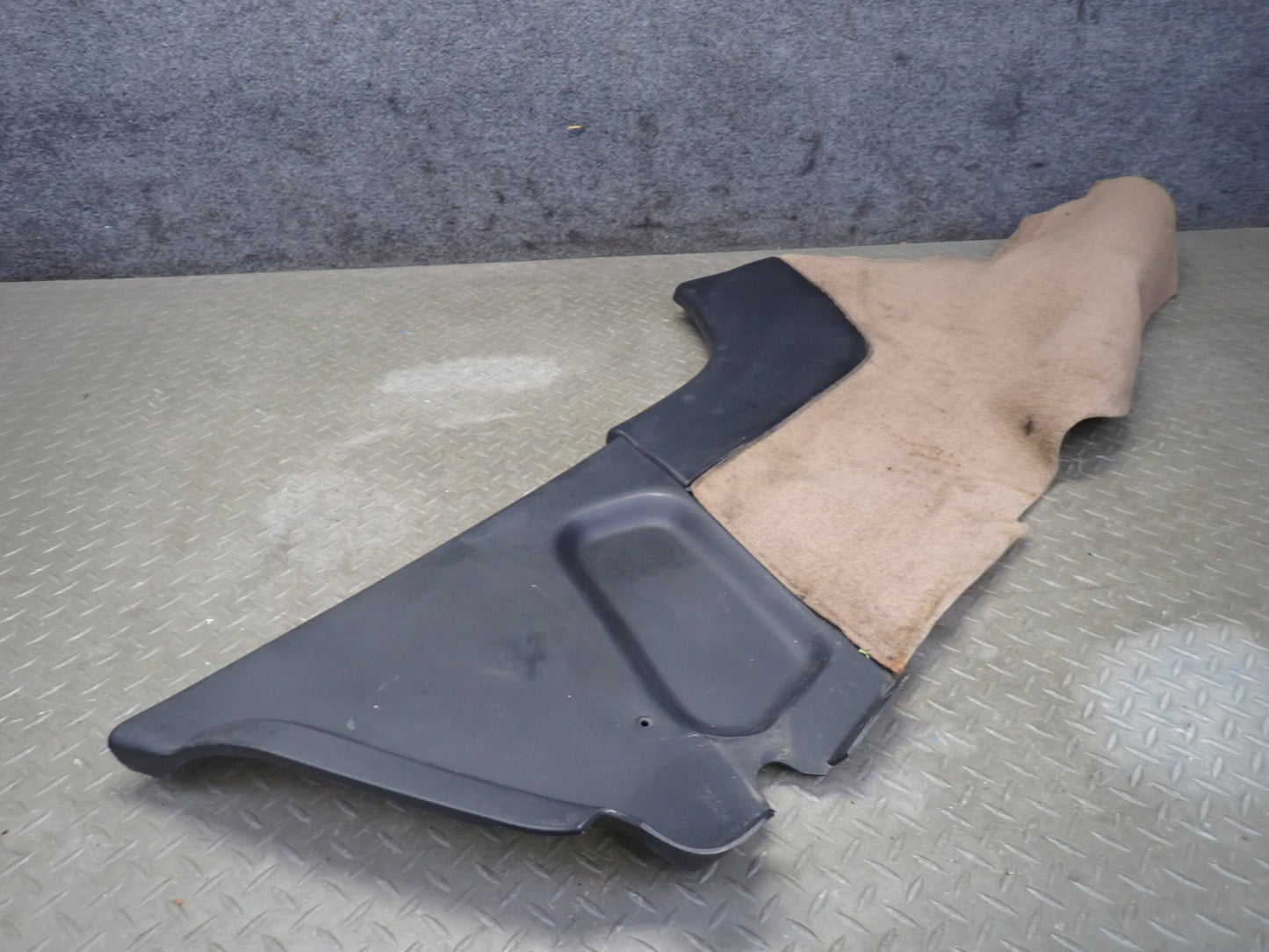 90-93 Chevrolet Corvette C4 Set of 2 Center Console Carpet Trim Cover Panel OEM