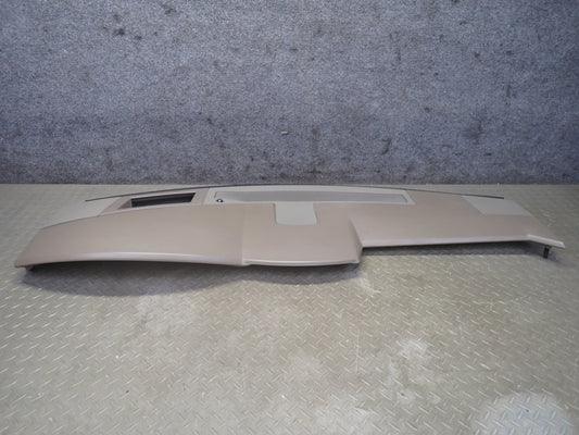 2004-2008 Cadillac XLR Dashboard Upper Trim Cover Panel Shale 10314216