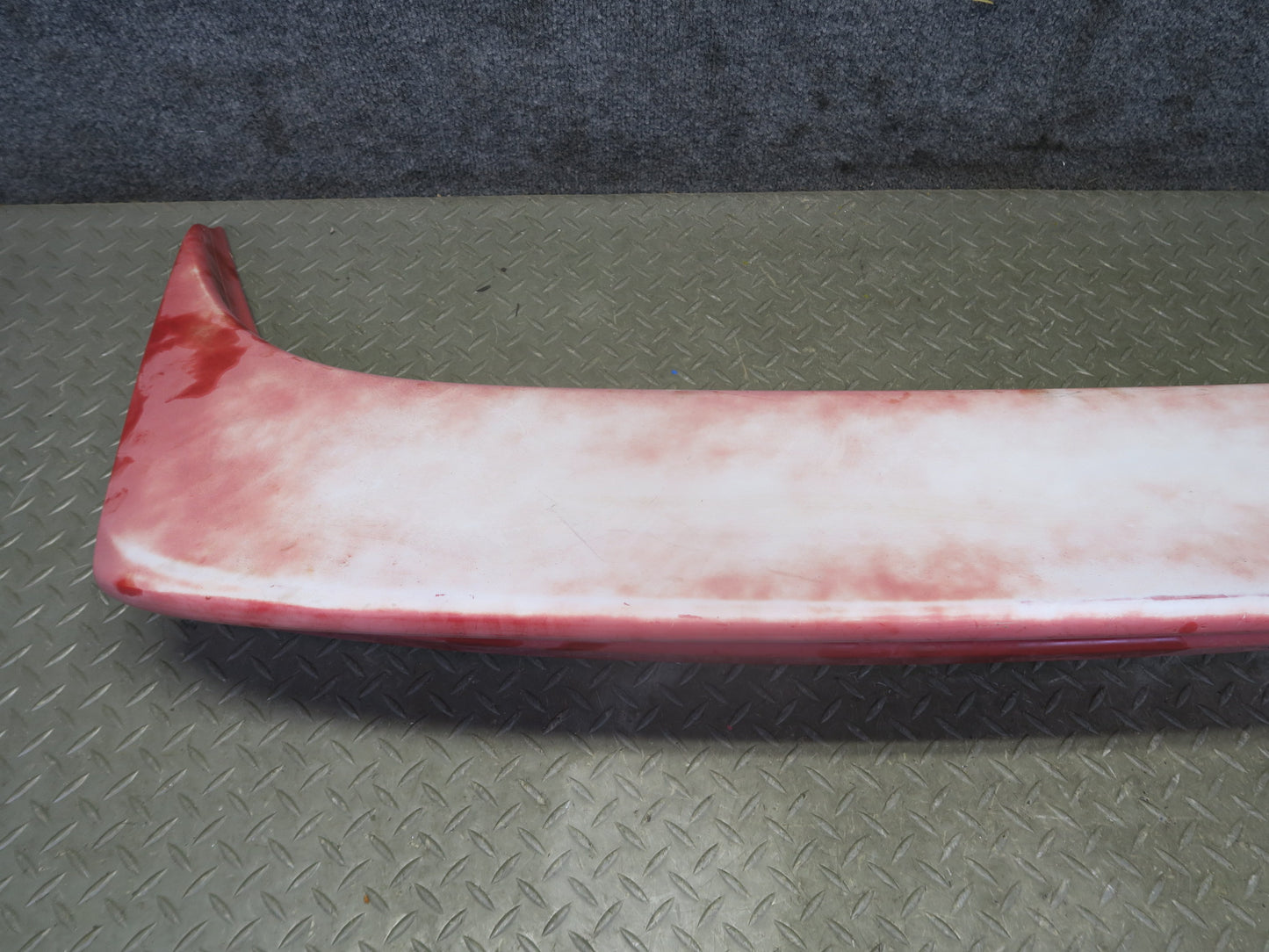 91-93 Toyota SW21L MR2 Rear Upper & Lower Spoiler Wing w Side Panel Set RED OEM