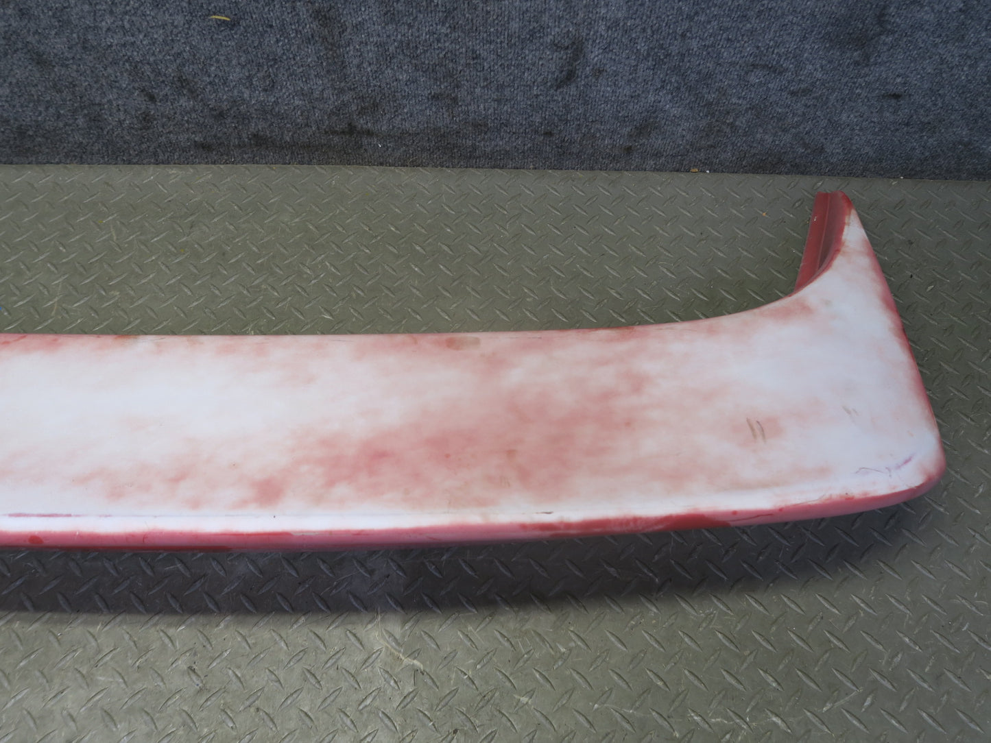 91-93 Toyota SW21L MR2 Rear Upper & Lower Spoiler Wing w Side Panel Set RED OEM