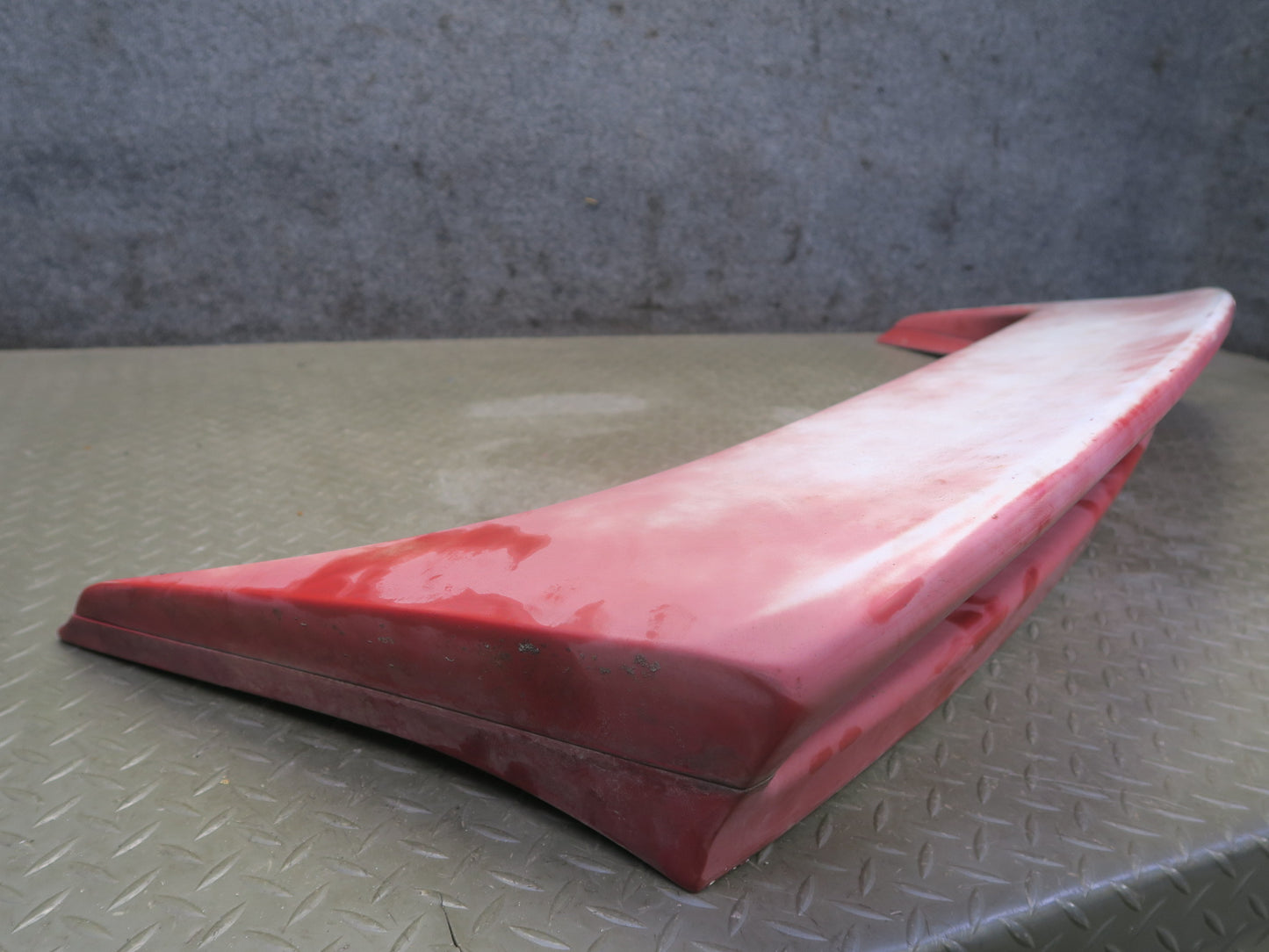 91-93 Toyota SW21L MR2 Rear Upper & Lower Spoiler Wing w Side Panel Set RED OEM