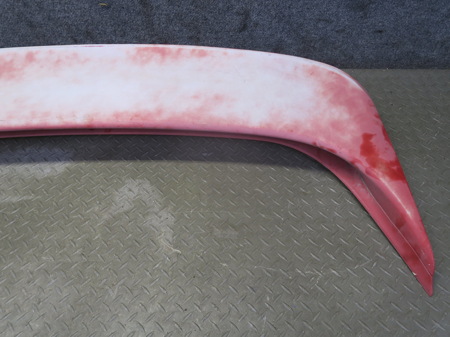 91-93 Toyota SW21L MR2 Rear Upper & Lower Spoiler Wing w Side Panel Set RED OEM
