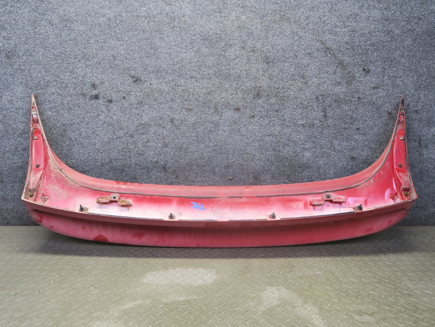 91-93 Toyota SW21L MR2 Rear Upper & Lower Spoiler Wing w Side Panel Set RED OEM