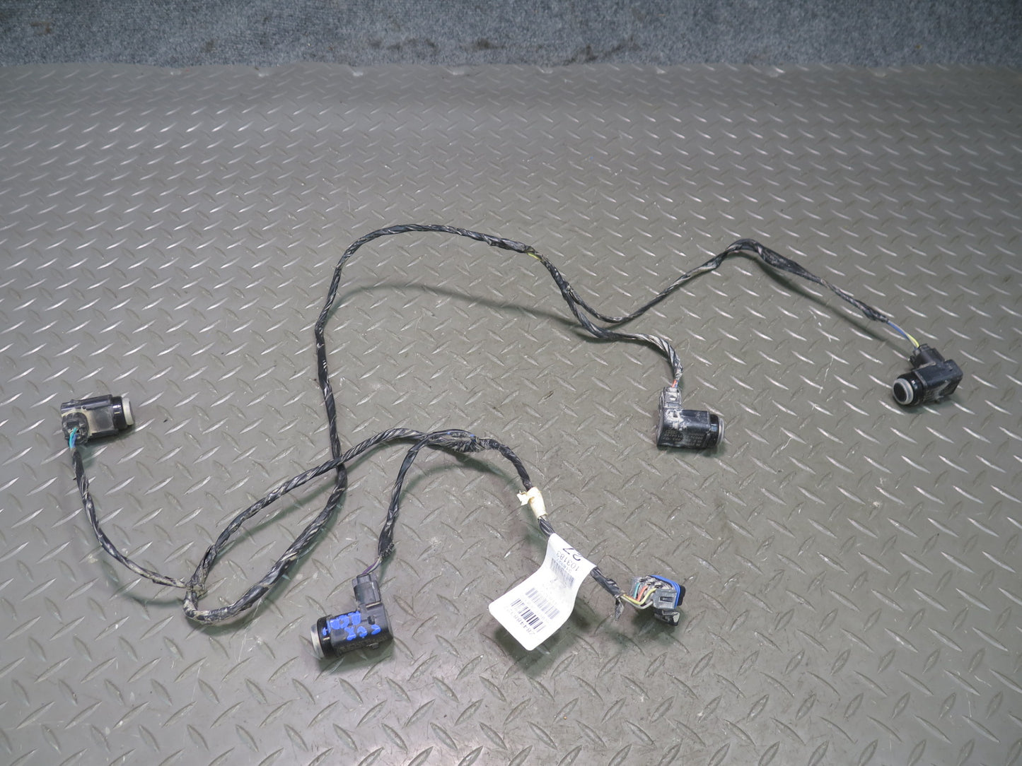 2004-2009 Cadillac XLR Rear Bumper PDC Parking Distance Sensor Wiring Set