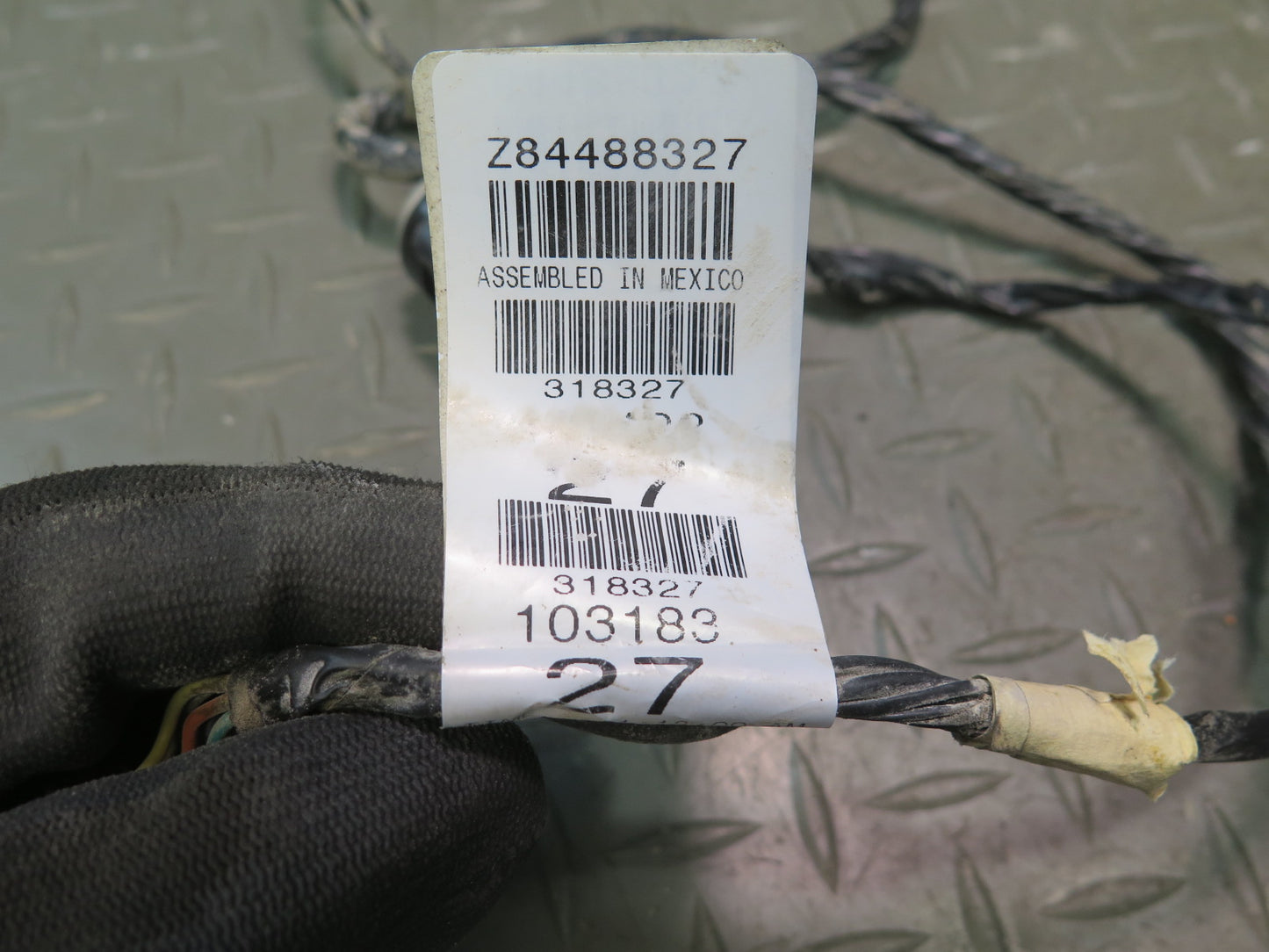 2004-2009 Cadillac XLR Rear Bumper PDC Parking Distance Sensor Wiring Set