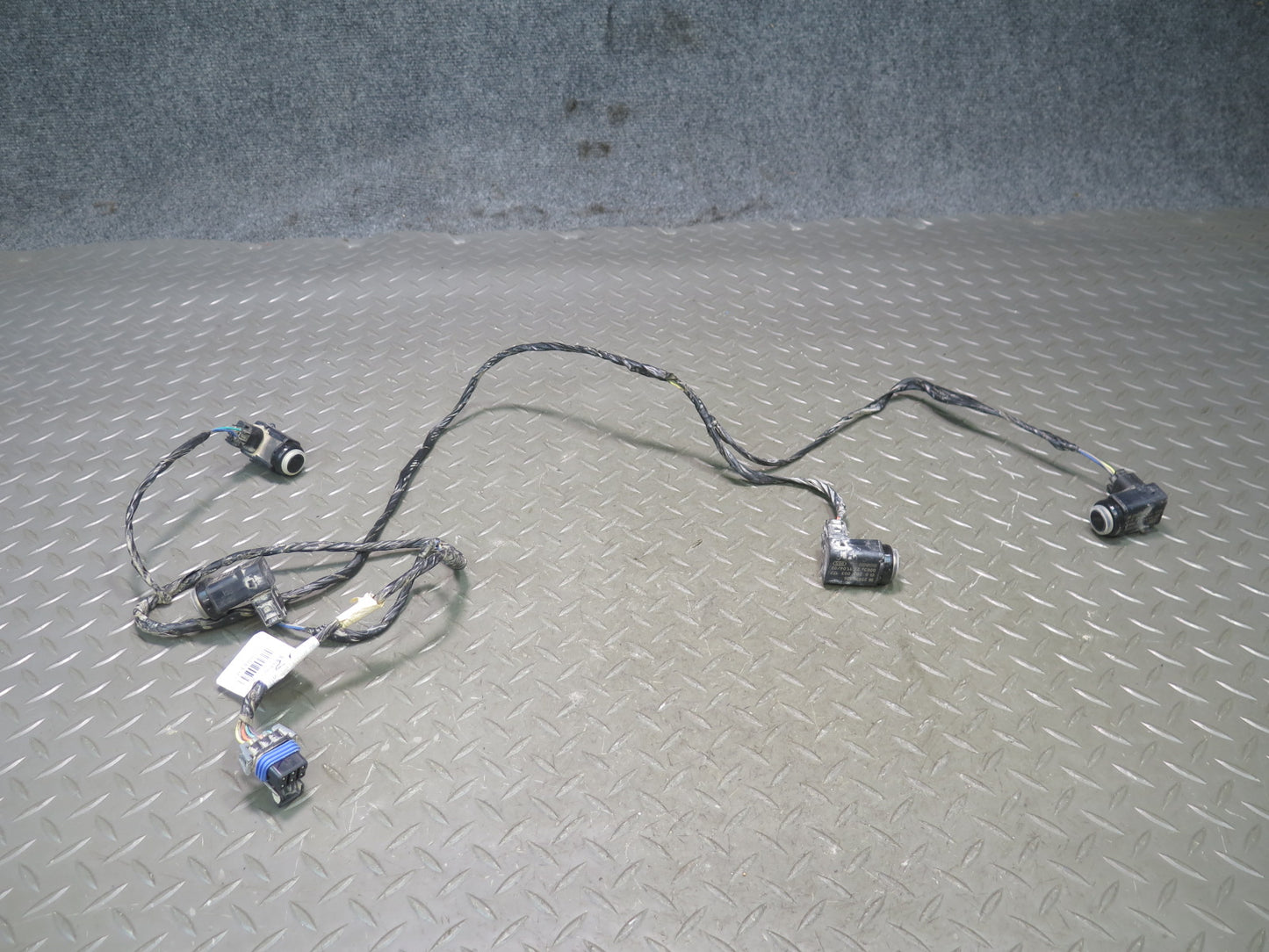 2004-2009 Cadillac XLR Rear Bumper PDC Parking Distance Sensor Wiring Set