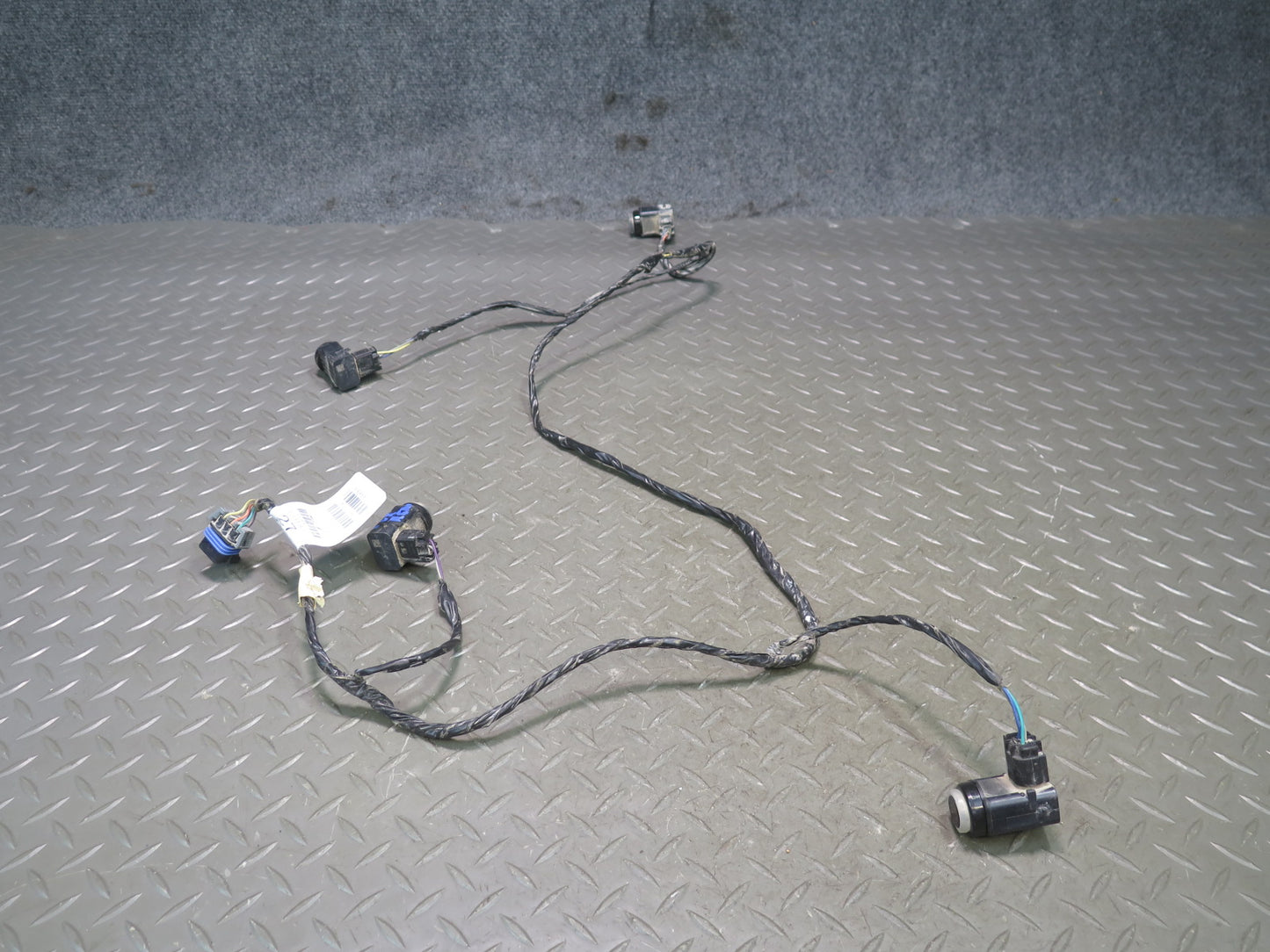 2004-2009 Cadillac XLR Rear Bumper PDC Parking Distance Sensor Wiring Set