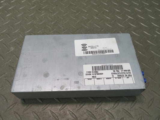 2004-2009 Cadillac XLR Satellite Radio Receiver Module 22729350