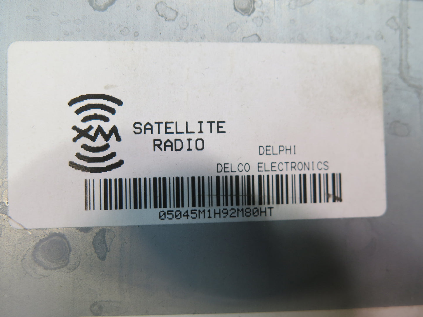 2004-2009 Cadillac XLR Satellite Radio Receiver Module 22729350