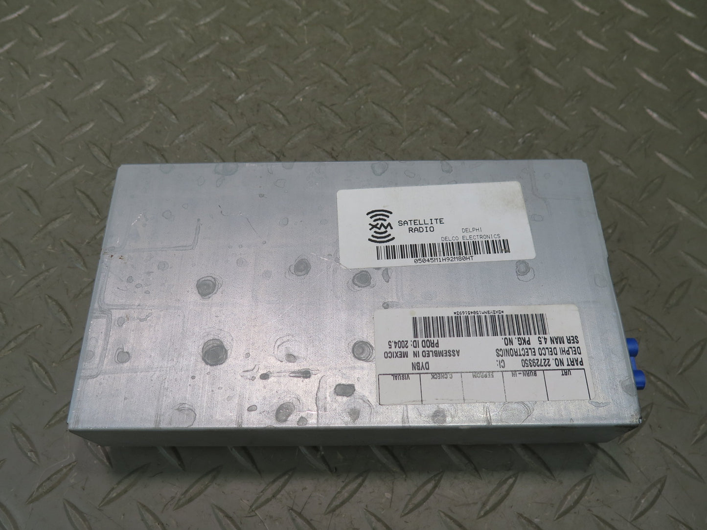 2004-2009 Cadillac XLR Satellite Radio Receiver Module 22729350