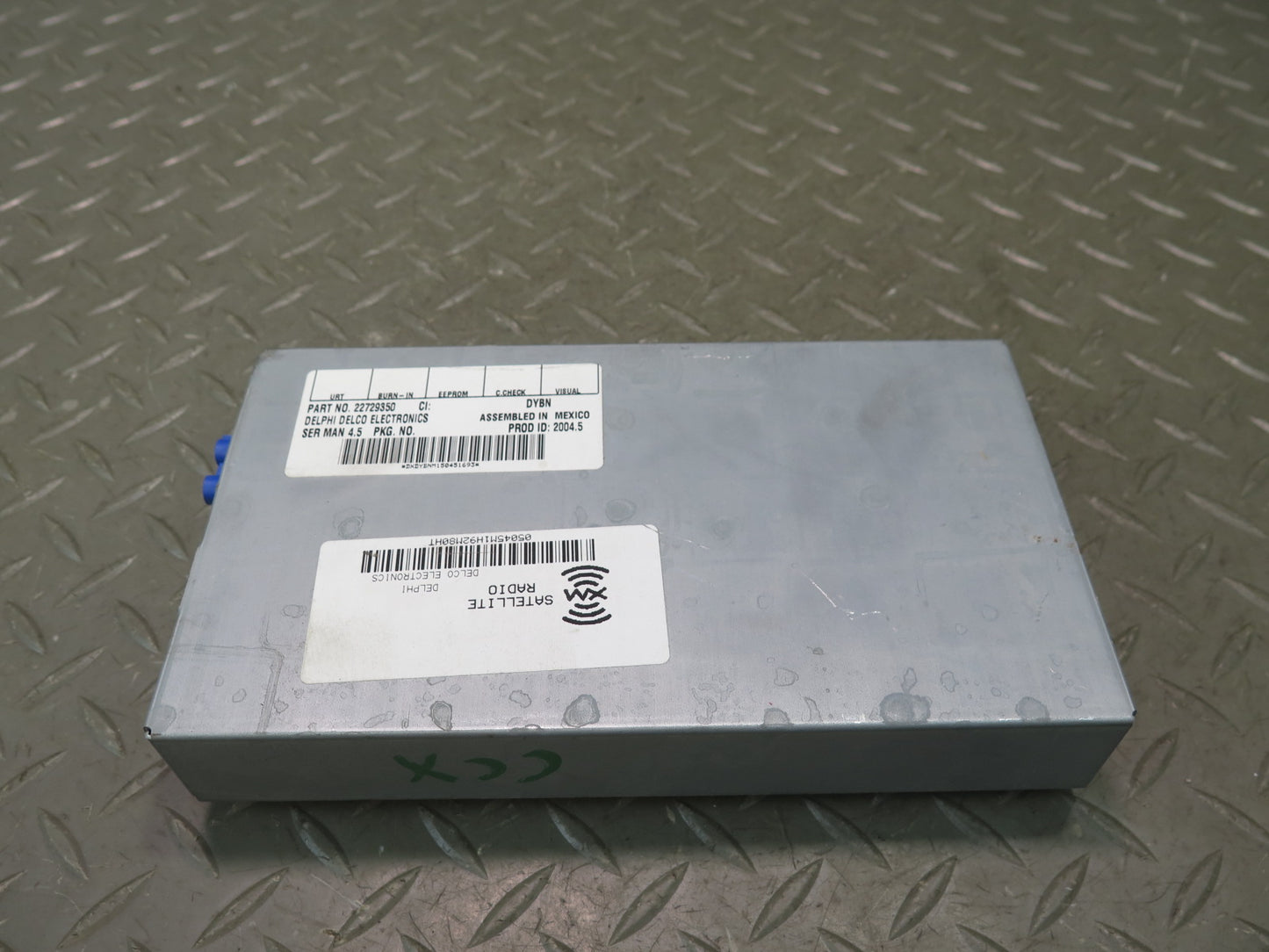 2004-2009 Cadillac XLR Satellite Radio Receiver Module 22729350