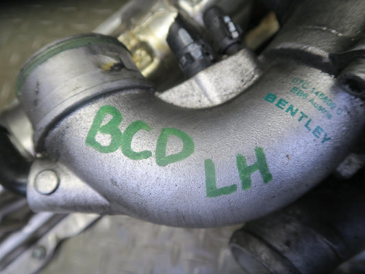 2006-2012 Bentley Flying Spur 6.0L W12 Engine Left Side Turbo Turbocharger