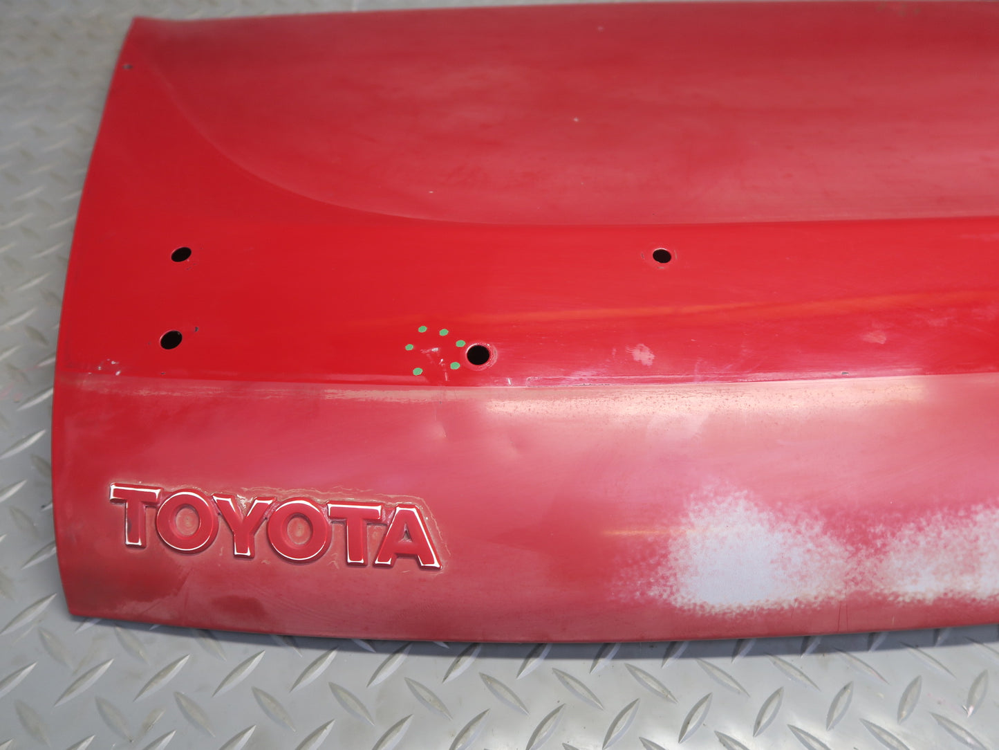 91-93 Toyota SW21L MR2 Rear Trunk Deck Lid Shell Cover Panel Rally RED OEM