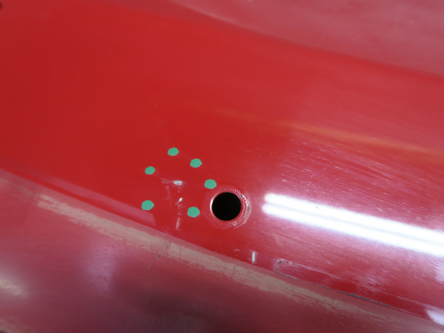 91-93 Toyota SW21L MR2 Rear Trunk Deck Lid Shell Cover Panel Rally RED OEM