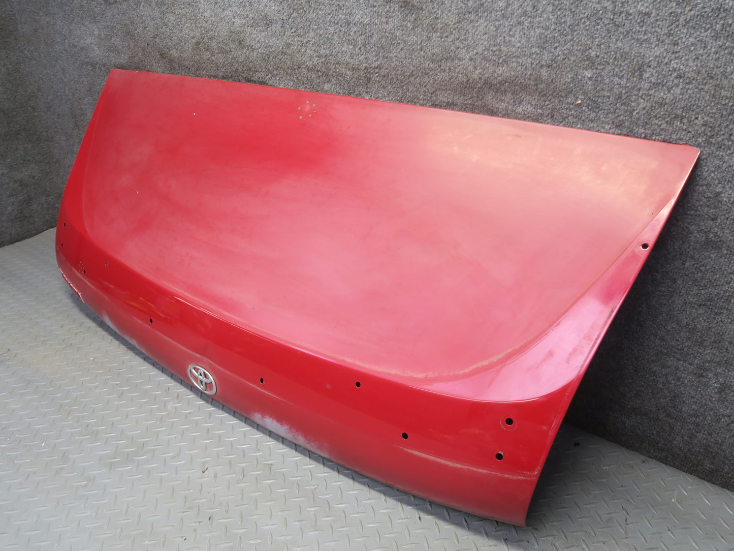 91-93 Toyota SW21L MR2 Rear Trunk Deck Lid Shell Cover Panel Rally RED OEM